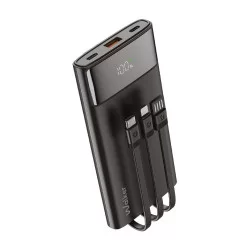 Повербанк (УМБ) внешний аккумулятор WALKER WB-615 10000mAh Черный (Black)